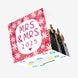 Mrs & Mrs 2025 LGBTQI+ Wedding Confetti-exploding Greetings Card