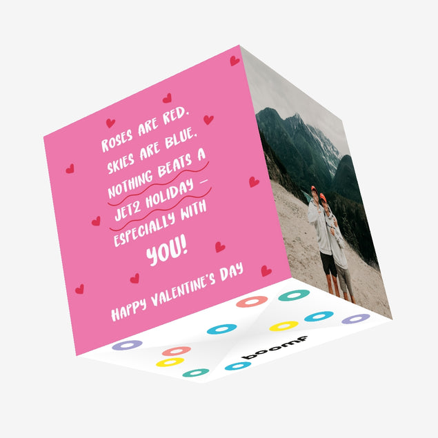 Nothing Beats A Jet2 Holiday Valentine's Day Confetti-exploding Greetings Card