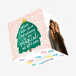 Mum Christmas Tree Confetti-exploding Greetings Card