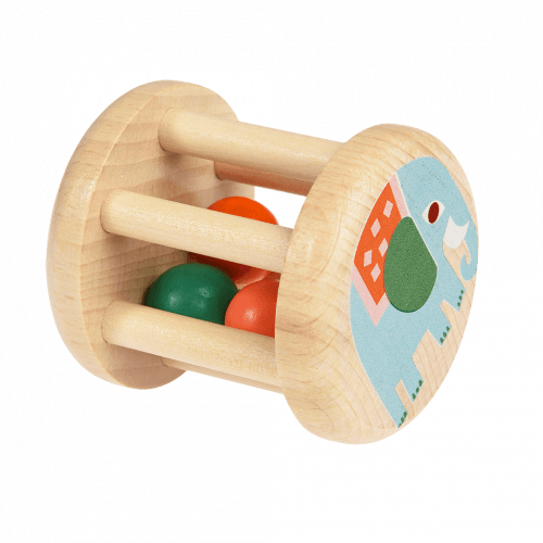 Wild Wonders Wooden Rattle