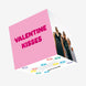 Valentine Kisses Confetti-exploding Greetings Card