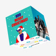 Merry Christmas Bro Snoop Dogg Confetti-exploding Greetings Card