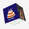 Lost Count Delicious Cake Birthday Confetti-exploding Greetings Card