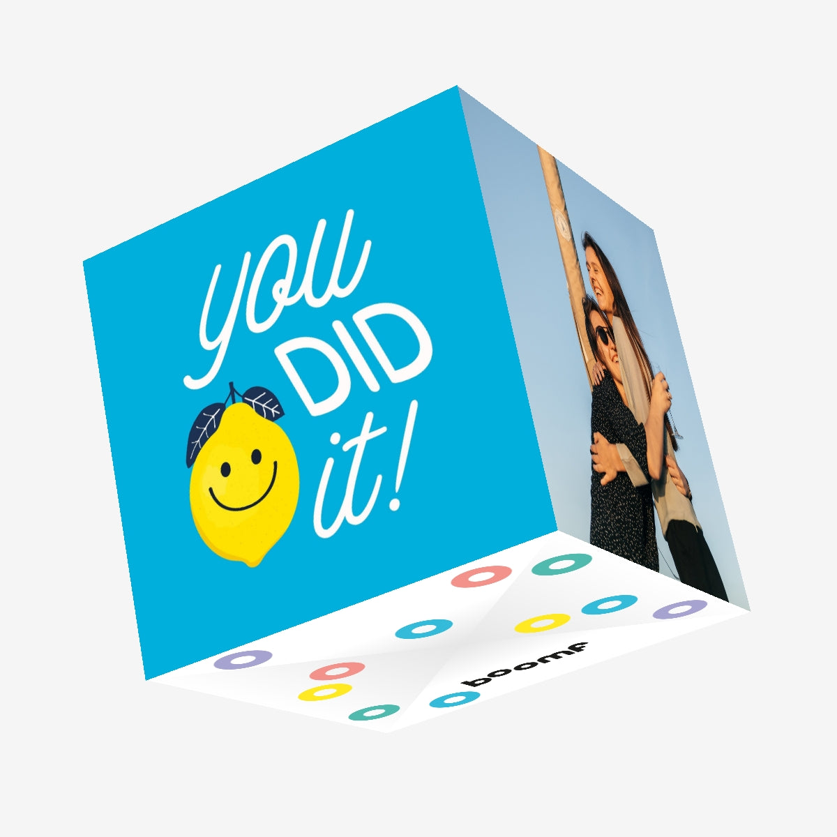 You Did It Lemon Celebration Confetti-exploding Greetings Card – Boomf