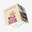 Have a Purrfect Birthday Cute Cat Confetti-exploding Greetings Card