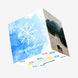 Merry Christmas Best Boss Big Snowflake Confetti-exploding Greetings Card