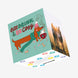 Eat Drink And Be Cosy Dachshund Christmas Confetti-exploding Greetings Card