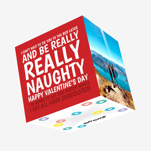 Really Naughty Funny Valentine's Day Confetti-exploding Greetings Card