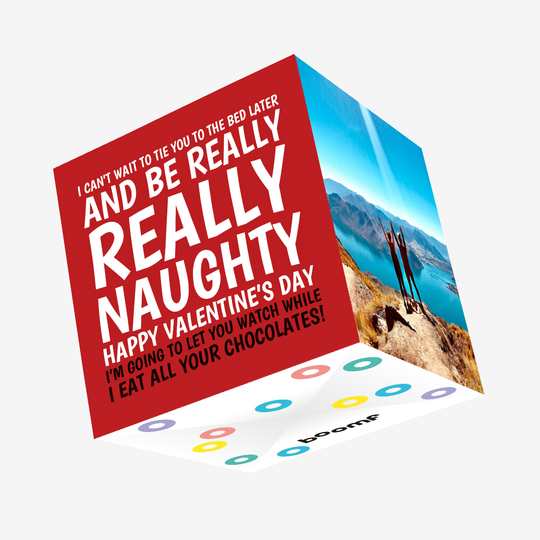 Really Naughty Funny Valentine's Day Confetti-exploding Greetings Card