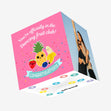 You're Officially in the Dancing Fruit Club New Mum Confetti-exploding Greetings Card