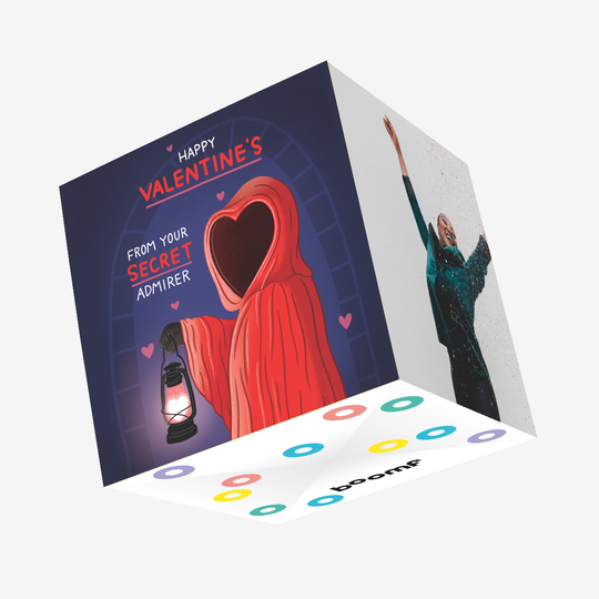 Your Secret Admirer - Traitors Valentine's Day Confetti-Exploding Card