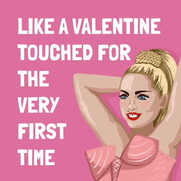 Madonna Like A Virgin Valentine's Day Confetti-exploding Greetings Card