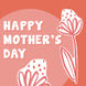 Happy Mother's Day Floral Design Card