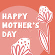 Happy Mother's Day Floral Design Confetti-exploding Greetings Card