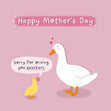 Driving You Quackers Mother's Day Card