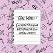 Girl Math Birthday Card
