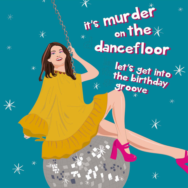 Murder On The Dance Floor Sophie Ellis-Bextor Birthday Confetti-exploding Greetings Card