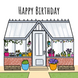 Greenhouse Birthday Card