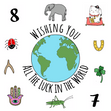 Wishing You All The Luck In The World Card