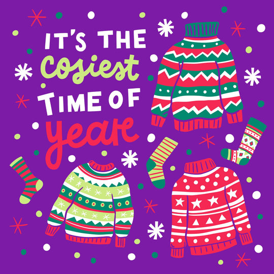 It's The Cosiest Time Of Year Christmas Card