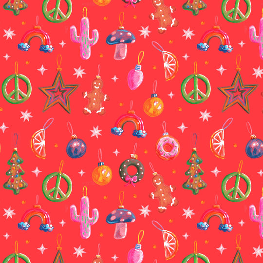 Christmas Tree Decorations Card