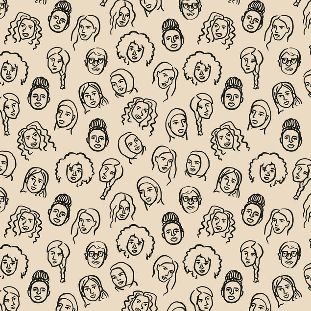 Women Collage International Women's Day Card