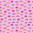 Pink Illustrated Fish Card