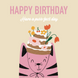 Have a Purrfect Birthday Cute Cat Card
