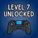 Level 7 Unlocked - 7th Birthday Card For Gamers