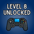 Level 8 Unlocked - 8th Birthday Card For Gamers