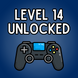 Level 14 Unlocked - 14th Birthday Card For Gamers
