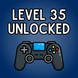 Level 35 Unlocked - 35th Birthday Card For Gamers