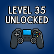 Level 35 Unlocked - 35th Birthday Card For Gamers