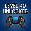 Level 40 Unlocked - 40th Birthday Card For Gamers