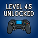 Level 45 Unlocked - 45th Birthday Card For Gamers