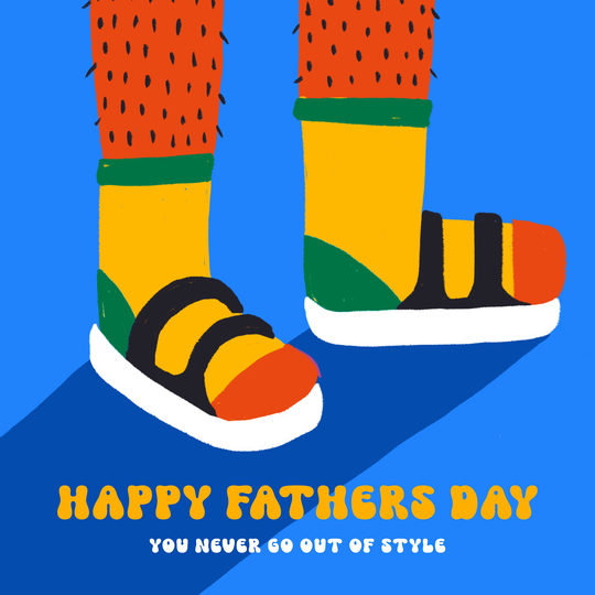Happy Father's Day Funny Never Go Out Of Style Card