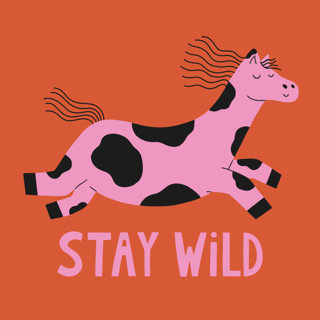 Stay Wild Birthday Card