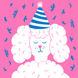 Party Poodle Birthday Card