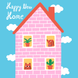Happy New Home - Pink House Card