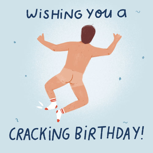Wishing You A Cracking Birthday! Funny Card