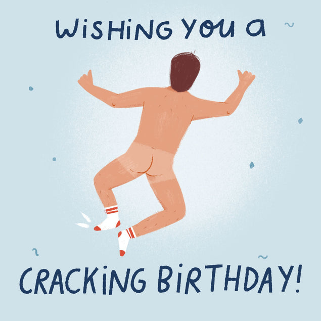 Wishing You A Cracking Birthday! Funny Card