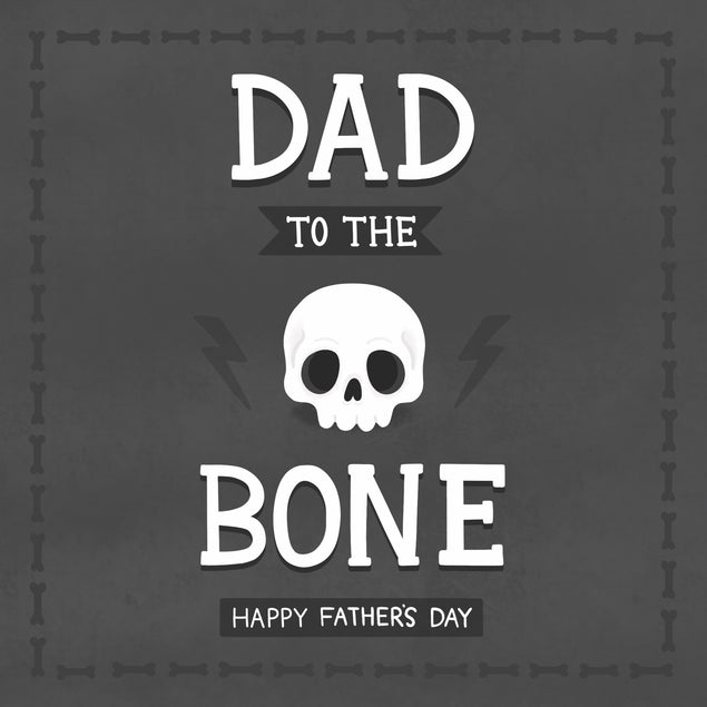 Dad To The Bomb Father's Day Card