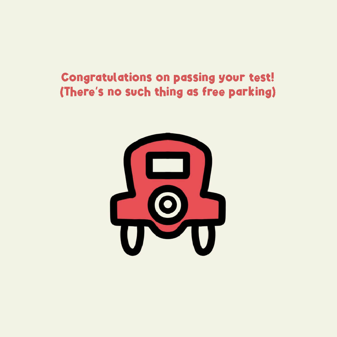 Congratulations On Getting A Driver's License Funny Card – Boomf