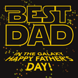 Father’s Day Star Wars Best Dad in the Galaxy Confetti-exploding Greetings Card