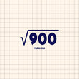 Square Root Of 900 Years Old 30th Birthday Card