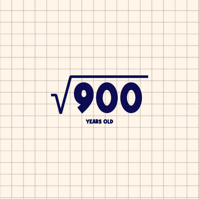 Square Root Of 900 Years Old 30th Birthday Card