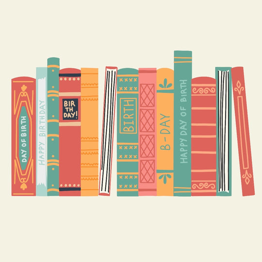 Birthday Books Card