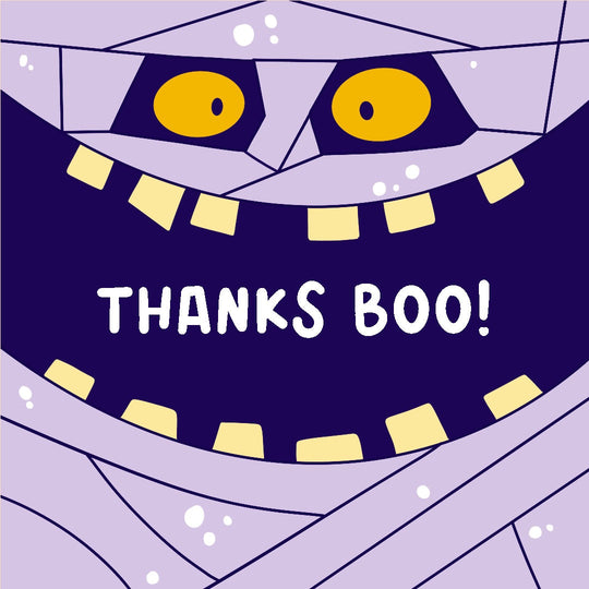 Thanks Boo! Funny Mummy Card