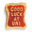 Good Luck At Uni Funny Confetti-exploding Greetings Card