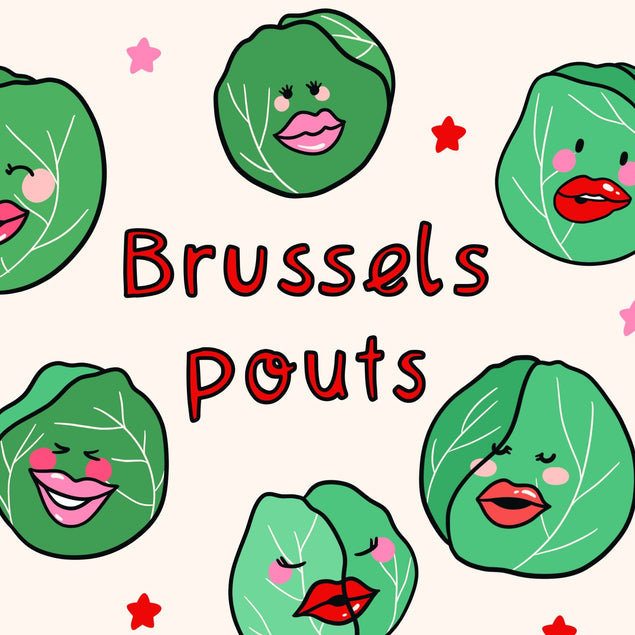 Brussels Pouts - Funny Pun Card